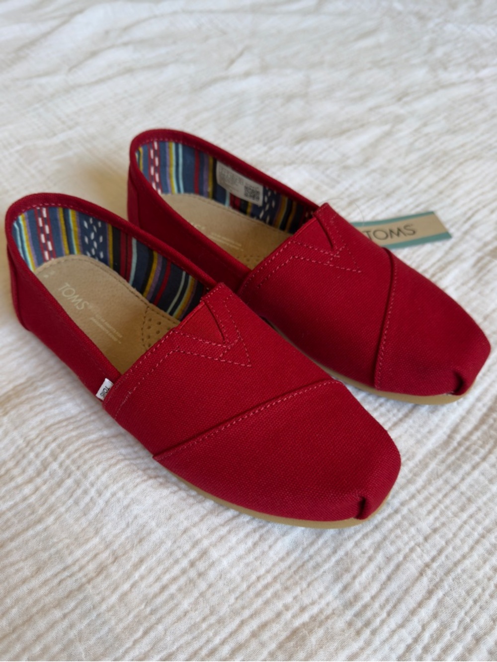 TOMS Alpargata Canvas Slip-On Shoes